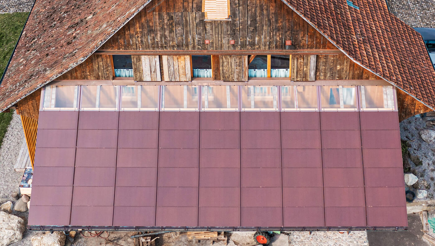 High-Efficiency BIPV Solar Roof Tile 9 MIR Green Buildings BIPV Roof Tile Application Showcase